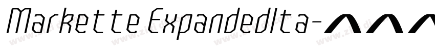 Markette ExpandedIta字体转换 Markette ExpandedIta字体转换